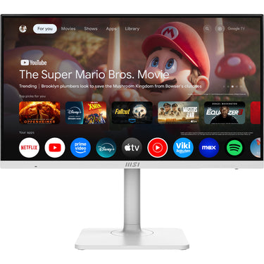 Msi modern md272upsw 27 4k uhd monitor (wit, hdmi, displayport, 2x usb-a, usb-c, wi-fi 5, bt, rj-45)