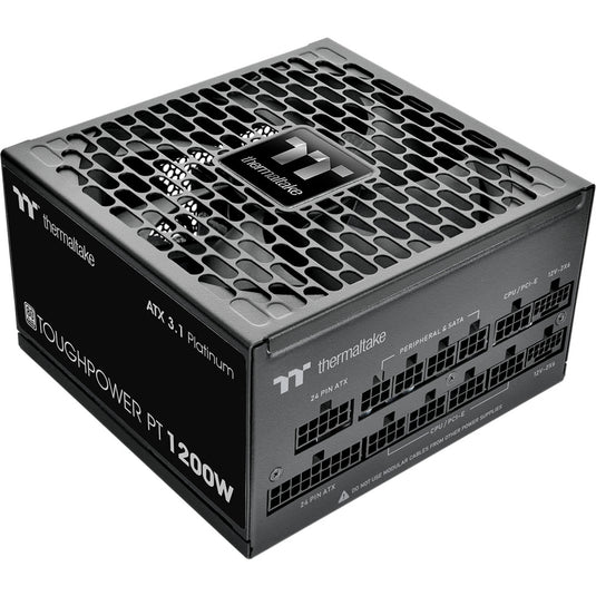 Thermaltake toughpower pt modulaire 1200 watt voeding (1x 12v-2x6, 5x pcie)
