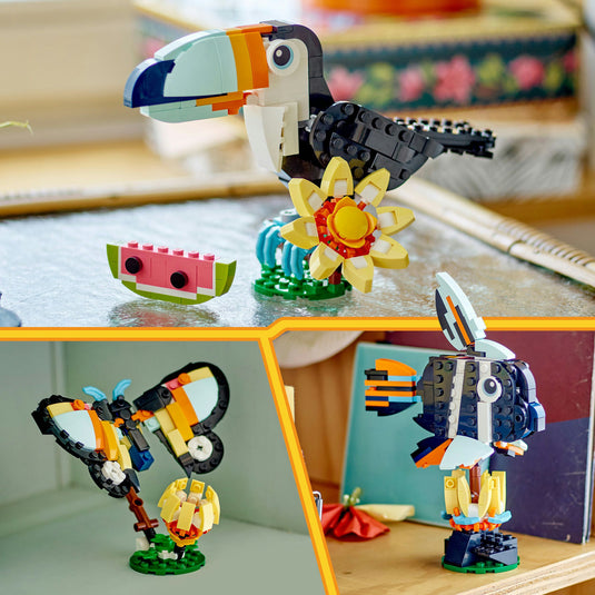 Lego ® creator 3in1 wilde dieren: tropische toekan - 31173