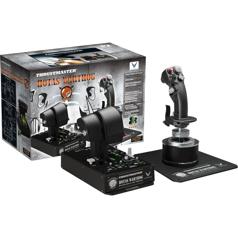 Load image into Gallery viewer, Thrustmaster hotas warthog joystick en throttle gaming hotas (zwart zilver, pc)
