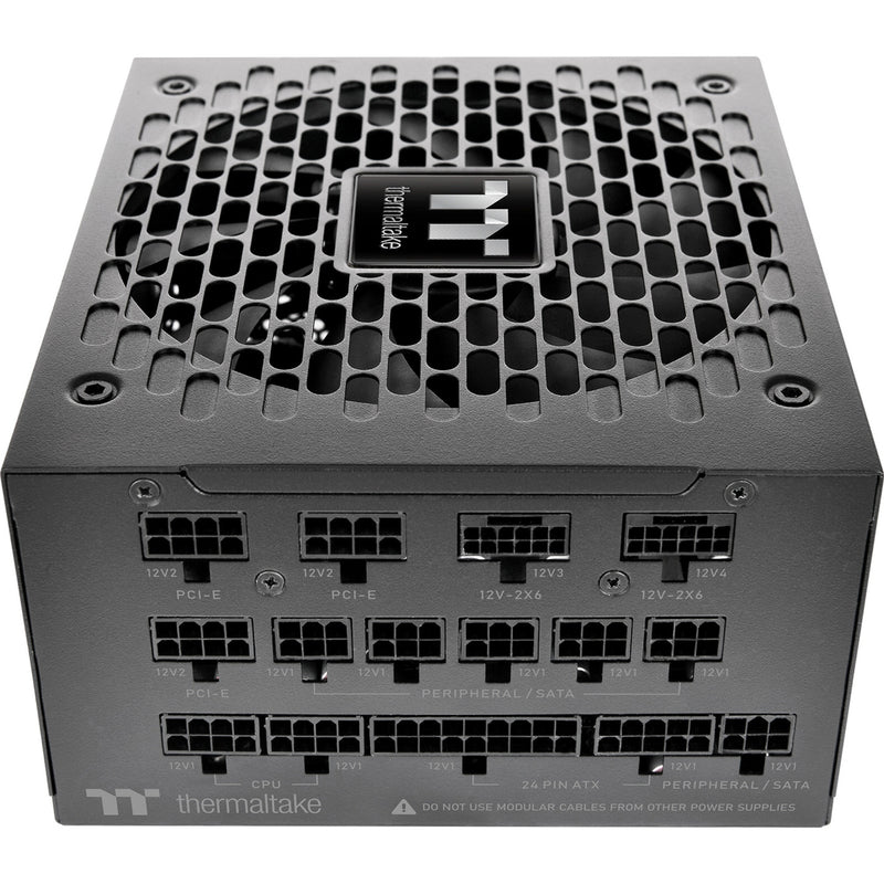 Load image into Gallery viewer, Thermaltake toughpower tf3 modulaire 1300 watt voeding (zwart, 6x pcie)
