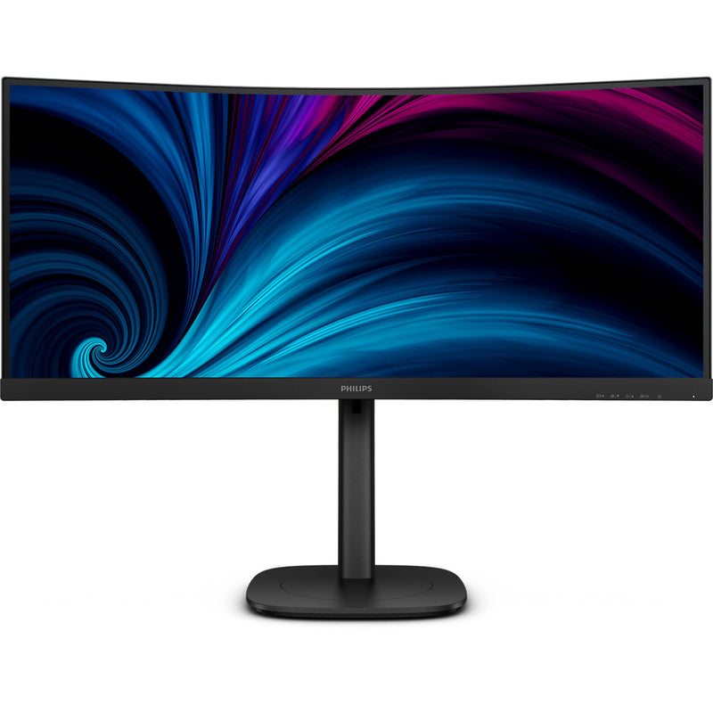 Load image into Gallery viewer, Philips 34b2u3600c 34 curved ultrawide monitor (zwart, hdmi, displayport, 4x usb-a, usb-b, usb-c, rj-45)
