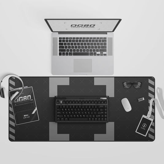 Iqunix og80 dark side wireless mechanical keyboard, gaming toetsenbord (zwart, us lay-out, cherry mx brown, rgb leds, 80% (tkl), hot-swappable, pbt, 2.4ghz | bluetooth 5.1 | usb-c)