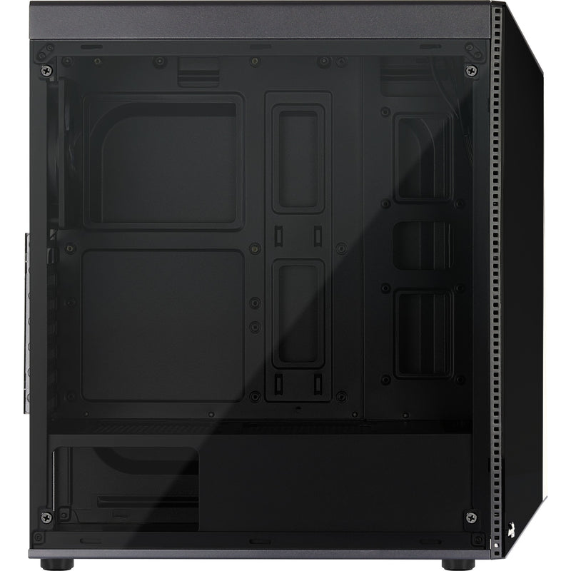 Load image into Gallery viewer, Aerocool shard midi tower behuizing (zwart | 3x usb-a | rgb | window)
