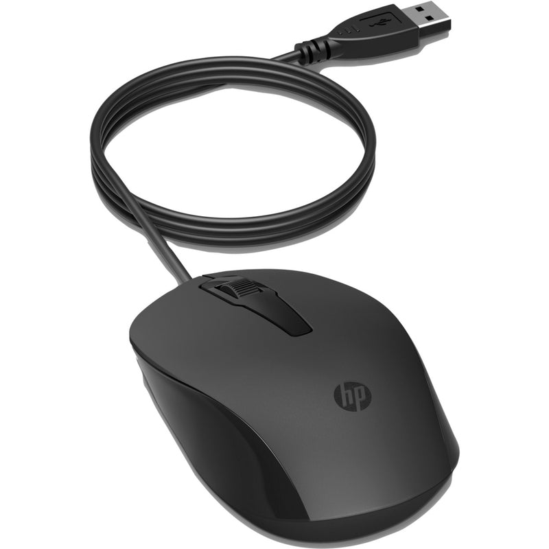 Load image into Gallery viewer, Hp 150 muis met kabel (zwart, 1600 dpi)
