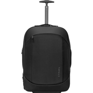 Targus 15.6” ecosmart mobile tech traveler rolling backpack trolley (zwart)