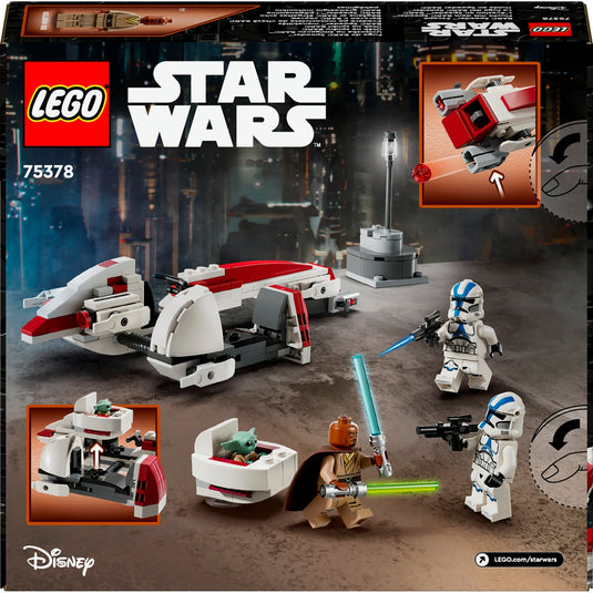 Lego star wars 75378 barc speeder ontsnapping