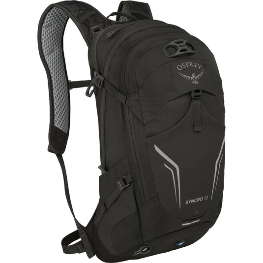 Osprey syncro 12 rugzak (zwart, 12 liter)