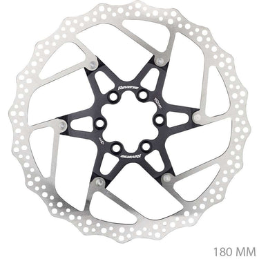 Reverse components aluminum steel brake disc