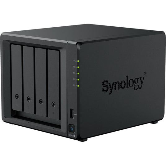 Synology diskstation ds925+ nas (zwart, 2x 2.5gb-lan, 2x usb-a)