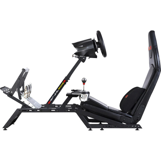 Next level racing f-gt formula and gt simulator cockpit racing simulator (zwart (mat))