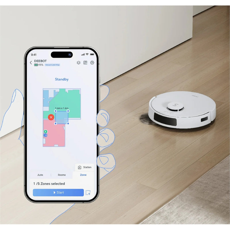 Load image into Gallery viewer, Ecovacs deebot n20 pro plus robotstofzuiger (wit)
