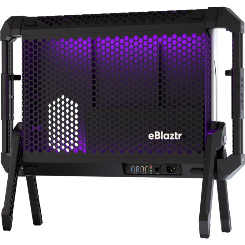 Afbeelding laden in galerijviewer, Eblaztr pc-case desktop behuizing (zwart (mat))
