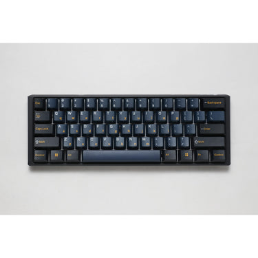 Ducky one 3 pro mini rgb mechanisch gaming toetsenbord (zwart, us lay-out (qwerty), cherry mx2a blue, 60%, rgb led, double-shot pbt, quack mechanics, hot swap)