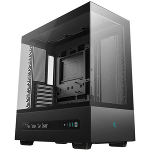 Deepcool ch690 digital midi tower behuizing (zwart | 2x usb-a | 1x usb-c | tempered glass)