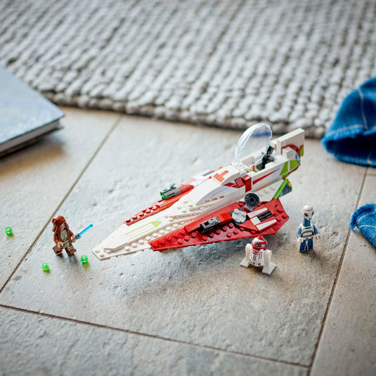 Lego star wars 75333 de jedi starfighter obi-wan kenobi