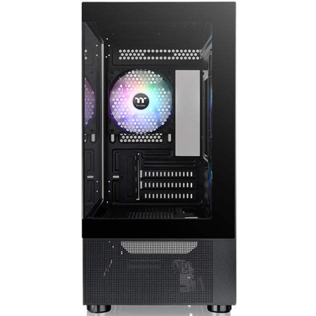 Load image into Gallery viewer, Thermaltake view 170 tg argb mini tower behuizing (zwart | 2x usb-a | rgb | tempered glass)
