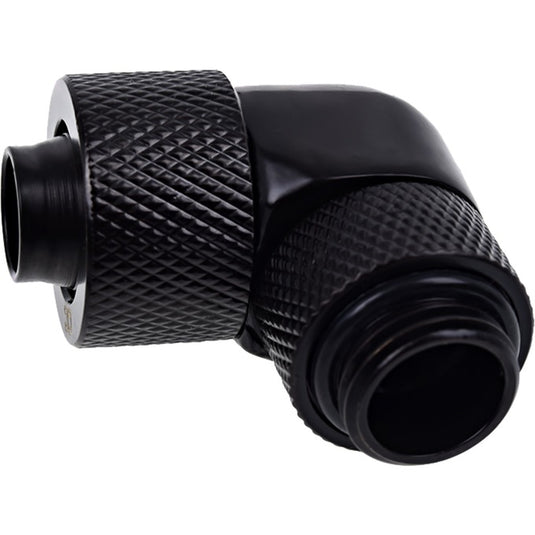 Alphacool eiszapfen 13 10mm compression fitting verbinding (zwart, draaibaar aan schroefdraadzijde)