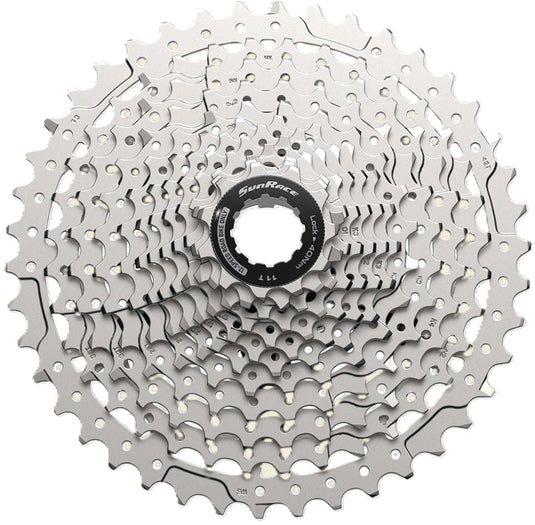 Superior sunrace cassette csrz800 12v 11-42t zilver