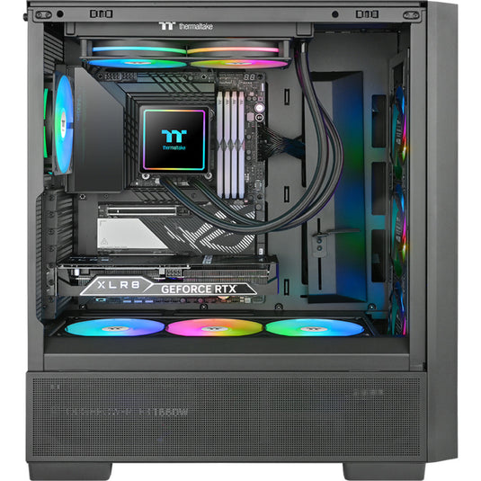 Thermaltake th240-s v3 argb sync aio liquid cooler waterkoeling (zwart)