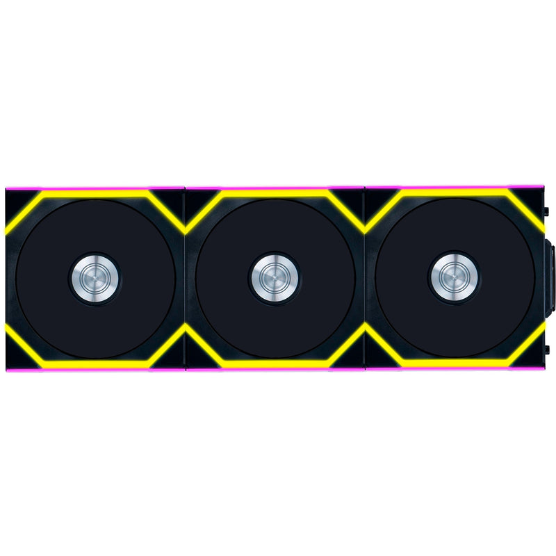 Load image into Gallery viewer, Lian li uni fan sl120 wireless rgb case fans (zwart, 3 stuks, 120 x 124.5 x 28 mm, pwm)
