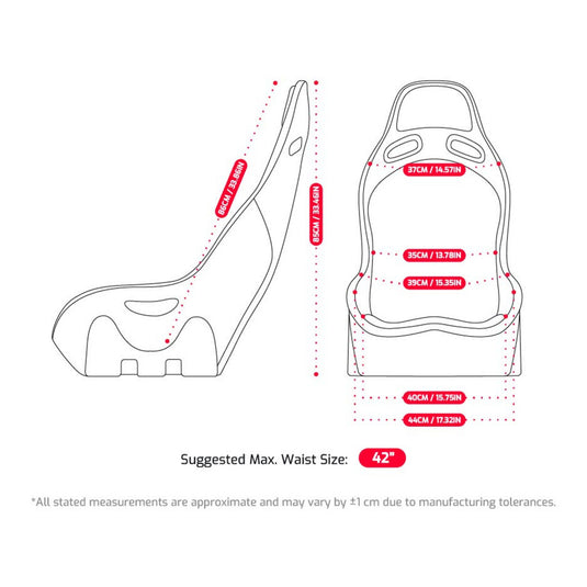 Next level racing es1 haptic feedback simracingstoel racestoel (zwart)