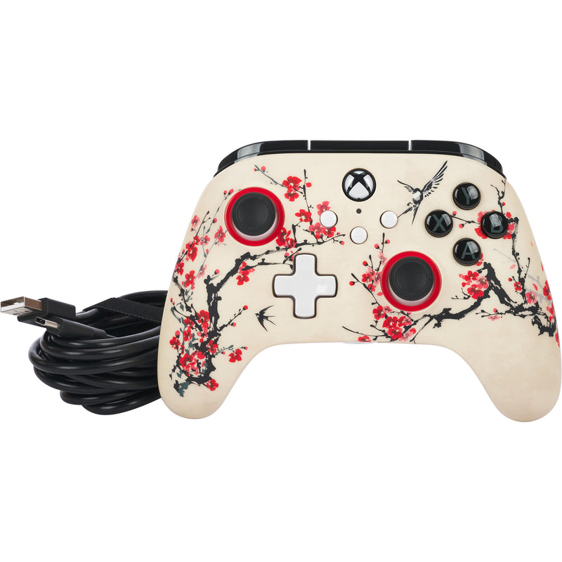 Load image into Gallery viewer, Powera advantage controller met kabel voor de xbox series x|s - warrior's nirvana (magnoliawit, xbox series x|s, xbox one, pc)

