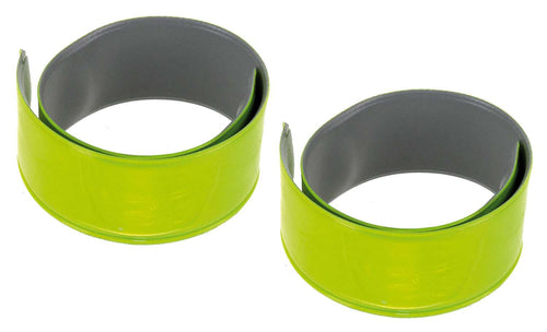 Messingschlager m-wave reflector snapwrap armen en benen geel (2st)