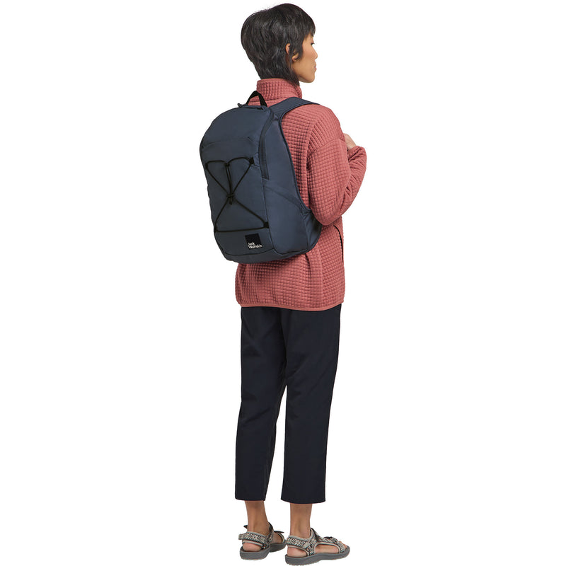 Load image into Gallery viewer, Jack wolfskin serene rugzak (donkerblauw, 18.0 liter)
