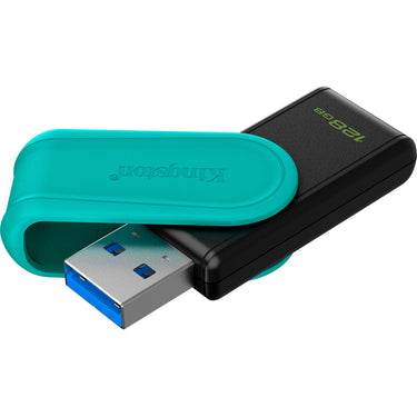Kingston datatraveler exodia s 128 gb usb-stick (zwart lichtblauw, dtxs 128gb)