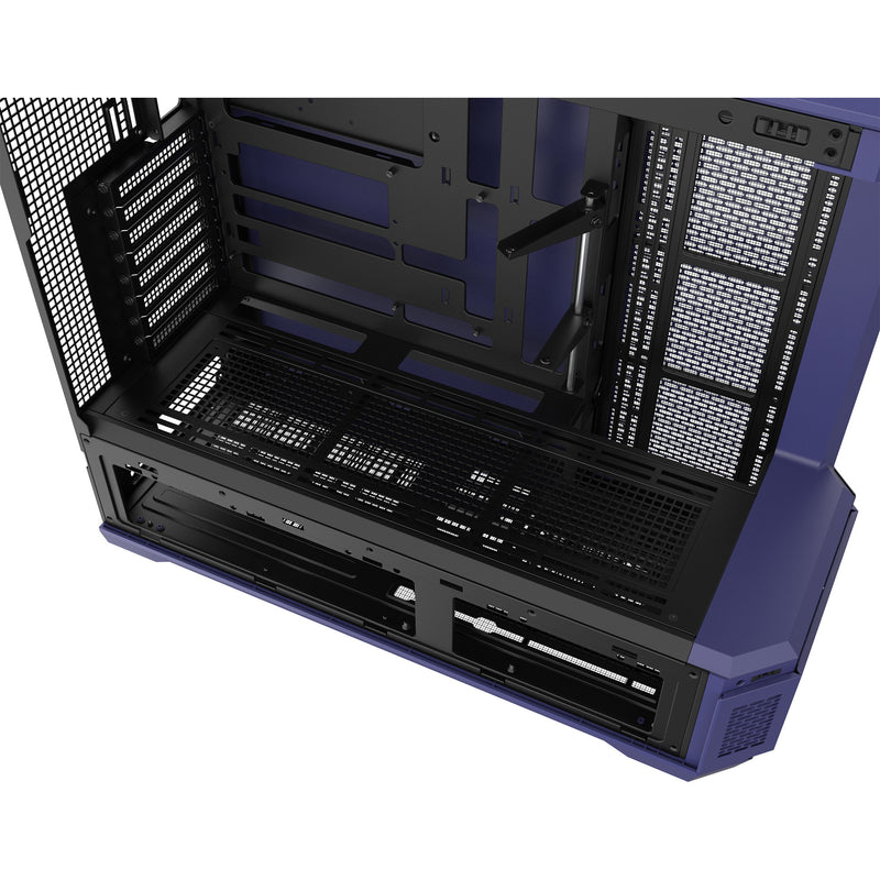 Load image into Gallery viewer, Thermaltake view 600 tg future dusk big tower behuizing (paars zwart | 2x usb-a | 1x usb-c | tempered glass)
