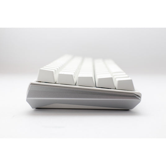 Ducky one 3 classic pure white mini, toetsenbord (wit, us lay-out, cherry mx red, rgb led, double-shot pbt, hot-swappable, quack mechanics, 60%)
