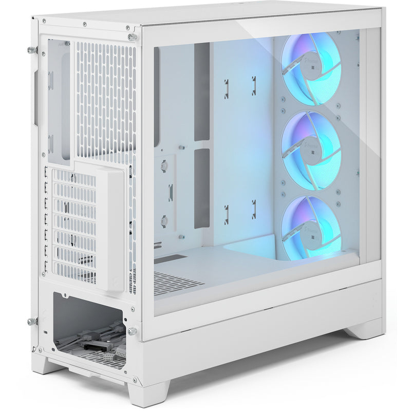 Afbeelding laden in galerijviewer, Fractal design pop 2 air rgb midi tower behuizing (wit | 1x usb-a | 1x usb-c | rgb | tempered glass)
