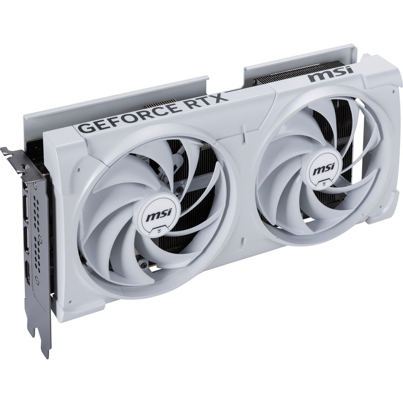 Load image into Gallery viewer, Msi geforce rtx 5070 12g ventus 2x oc white grafische kaart (wit, 3x displayport, 1x hdmi)
