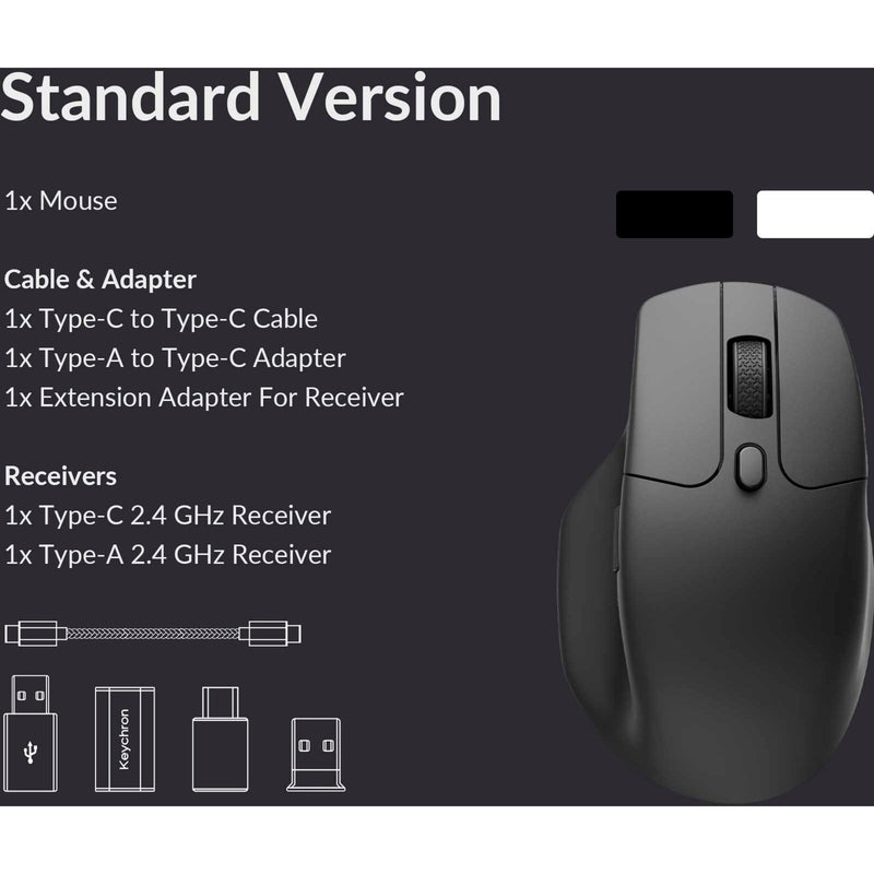 Load image into Gallery viewer, Keychron Keychron M6-A1 Wireless Mouse
