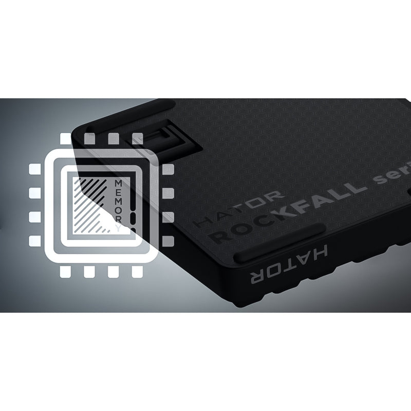 Load image into Gallery viewer, Hator rockfall 3 tkl wireless rgb mechanisch gaming toetsenbord (wit, us lay-out (qwerty), hator aurum orange, 80% (tkl), rgb, pbt keycaps, hotswap, 2.4 ghz bluetooth usb-c)

