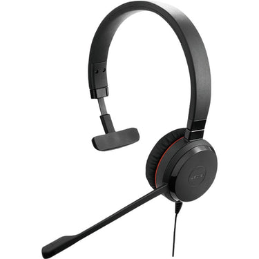 Jabra evolve 30 ii uc mono on-ear headset (zwart)