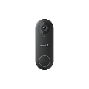 Reolink smart 2k+ bedrade poe videodeurbel met gong (zwart)