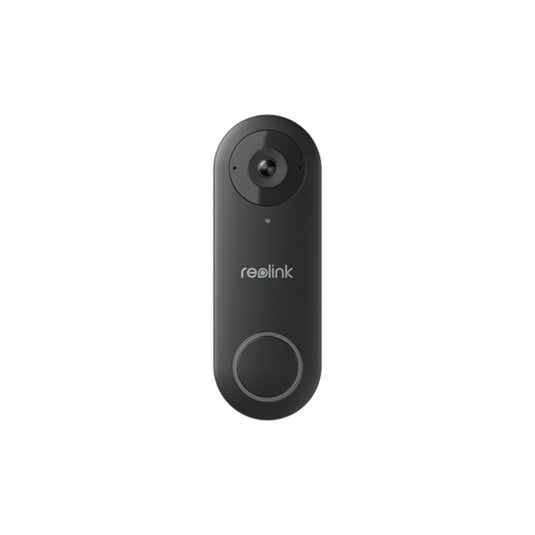 Reolink smart 2k+ bedrade poe videodeurbel met gong (zwart)