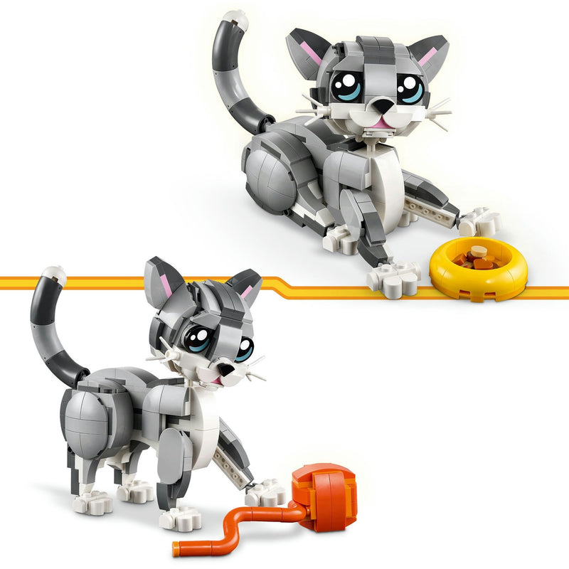 Load image into Gallery viewer, Lego creator 3in1 speelse kat, hond en duif speelgoed voor meisjes en jongens 8 jaar vanaf 31163
