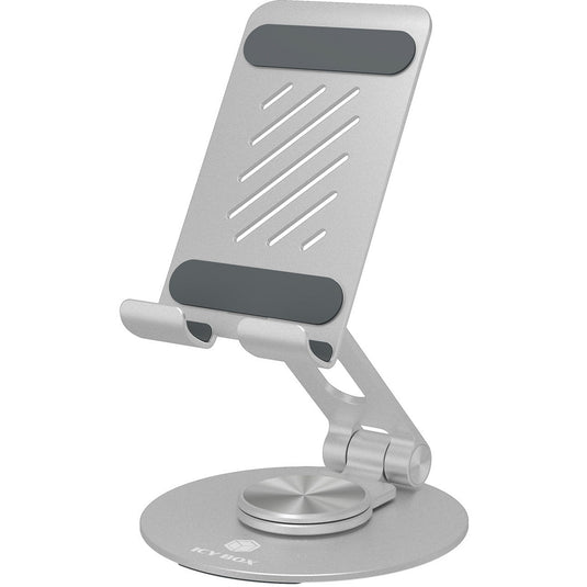 Icy box ib-th201-r smartphonehouder (zwart)