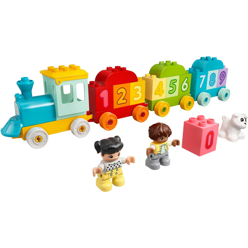 Load image into Gallery viewer, Lego duplo - getallentrein - leren tellen constructiespeelgoed (10954)
