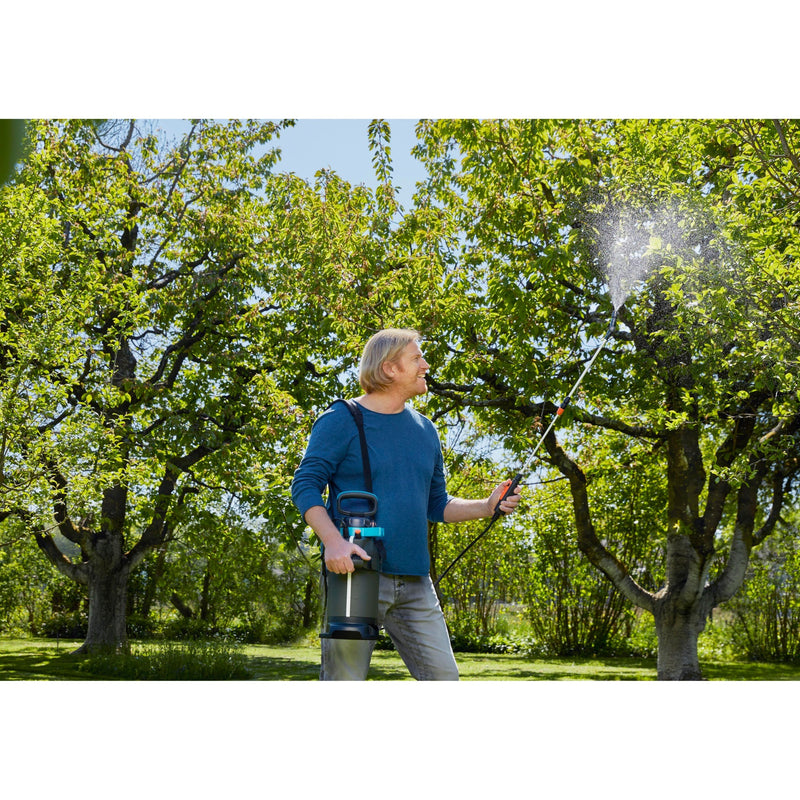Load image into Gallery viewer, Gardena drukspuit 5 l easypump (grijs turquoise, 11136-20)
