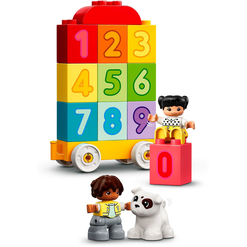 Load image into Gallery viewer, Lego duplo - getallentrein - leren tellen constructiespeelgoed (10954)
