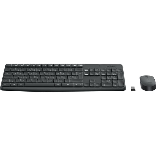 Ty toetsenbord en muis logitech mk235 qwer grijs