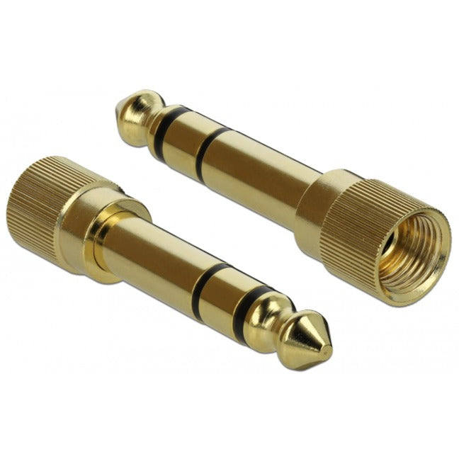 Load image into Gallery viewer, Delock stereokabel 3,5 mm 3 pin-stekker > 3,5 mm 3 pin-stekker (zwart, 5 meter)
