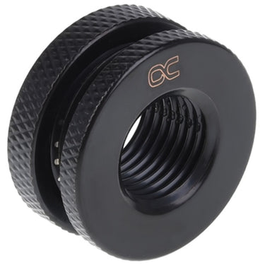 Alphacool hf tussenschotaansluiting g1 4 verbinding (zwart)