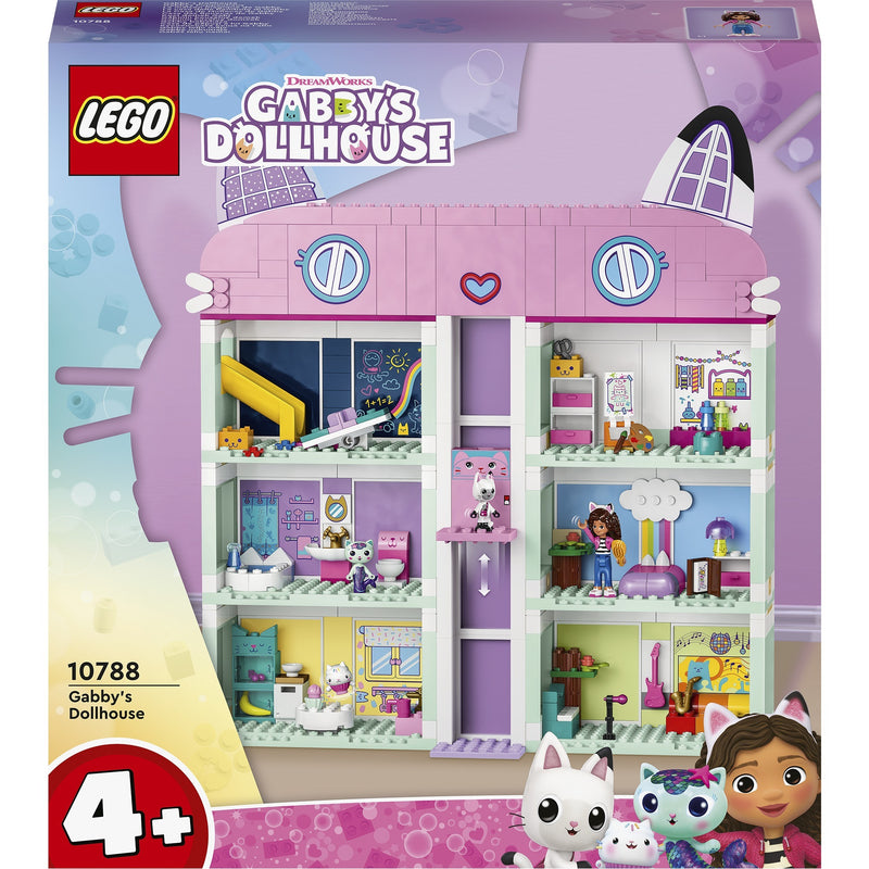 Load image into Gallery viewer, Lego gabby's poppenhuis gabby's poppenhuis speelgoed speelgoed met 4 minifiguren en accessoires voor kinderen 4+ - 10788

