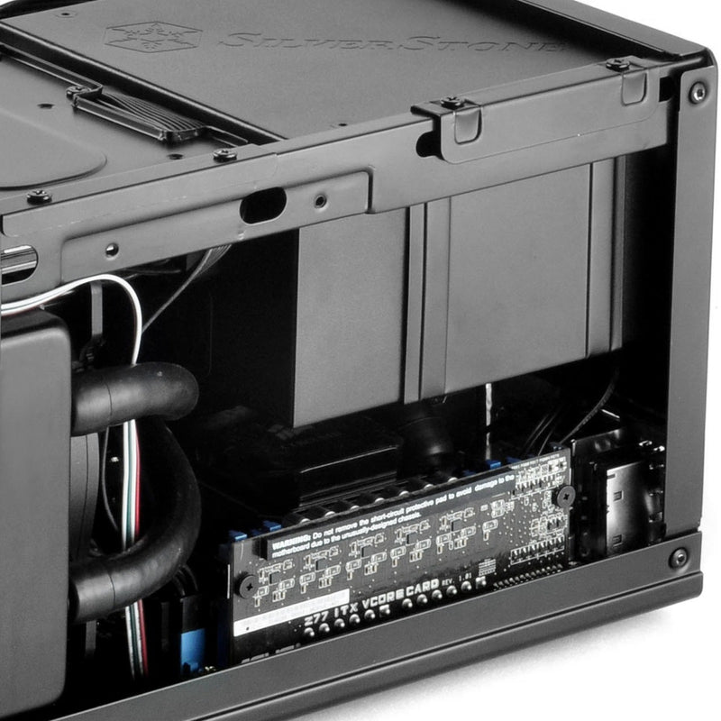 Load image into Gallery viewer, Silverstone sst-sg13b-c mini tower behuizing (zwart | 1x usb-a | 1x usb-c)
