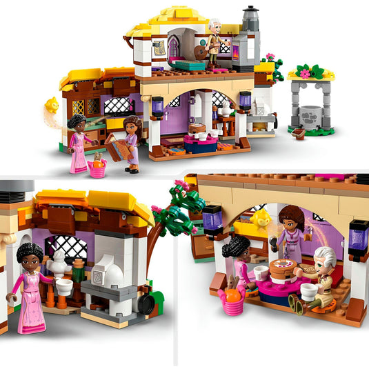 Lego disney princess 43231 asha's huisje